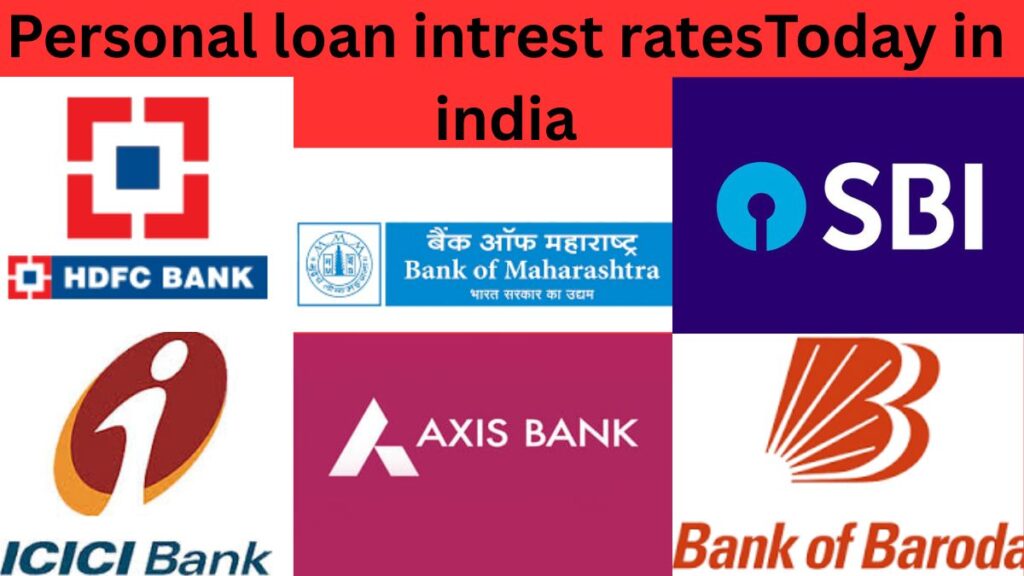 Current personal intrest rates in India 2025: